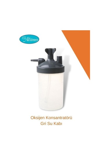 Oksijen Konsantratörü Su Kabı Gri