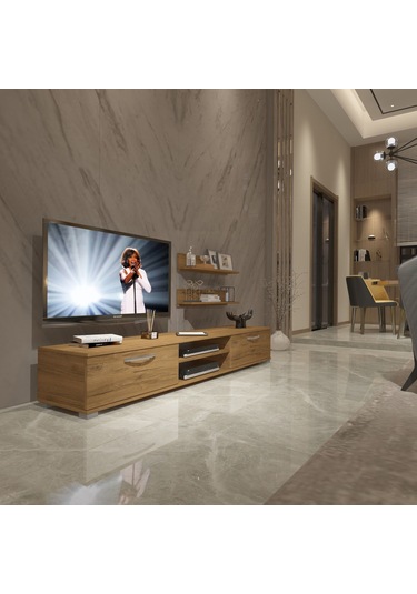 Decoraktiv Eko 4 Mdf Dvd Tv Ünitesi Tv Sehpası Pera