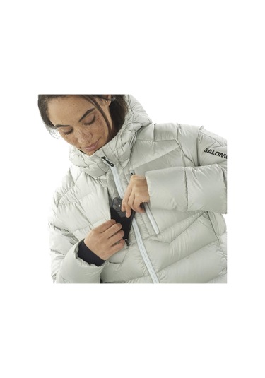 Salomon Elıxır Ultra Down Parka W Mavi