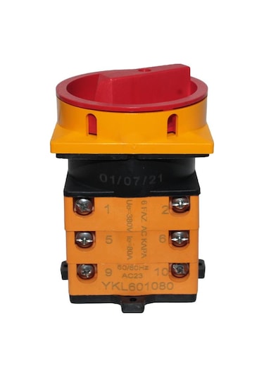 OPAŞ 6X80A 0-1 Aç-Kapa Kilitli Şalter