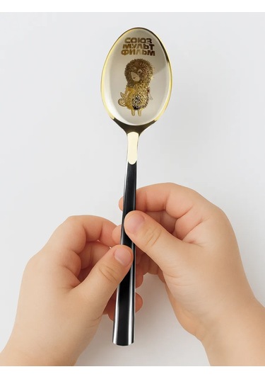 Souzmul'tfil'm Çay Kaşığı Hediye "kurdela Sisinde Kirpi" 437127189