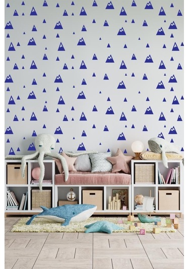 Modern Dağlar Duvar Sticker, Bebek Ve Çocuk Odası Dekoratif Duva (552798419)