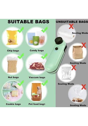 Sones W-168 Düğme Şarjlı Sızdırmazlık/açma Makinesi Mini Atıştırmalık Nem Sızdırmazlık Makinesi