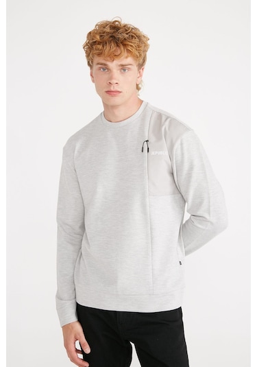 Jepublic Erkek Gri Sweatshirt Model Kodu : J232406 Gri