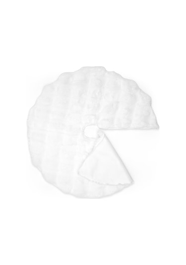 Yılbaşı Temalı Bubble Ağaç Altı Halısı, Yılbaşı Çam Ağacı Eteği 80x80 Cm