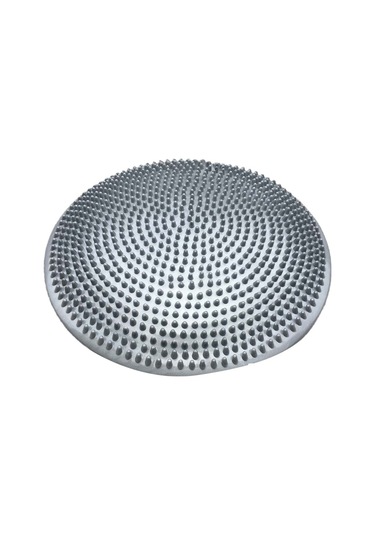 Anjiexun Yoga Topları Masaj Pedi Şişirilebilir Denge Yastığı Gümüş-gri Gümüş-gri