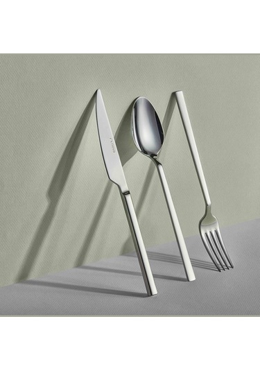 Neva N3120 Trend 72 Parça Çatal Kaşık Bıçak Seti Gümüş
