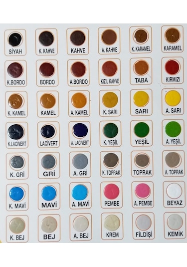 Derby Mont Direksiyon Koltuk Deri Boyası 100Ml, Sünger Hediyeli