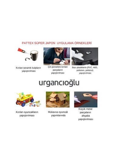 Pattex Süper Glue Hızlı Japon Yapıştırıcı Mini Trio 3X1 Gr