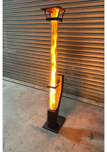 Füze Roket Pelet Sobası 160 Cm Mega Boy Pürmüz Ve Pelet Hediyeli  Ürün