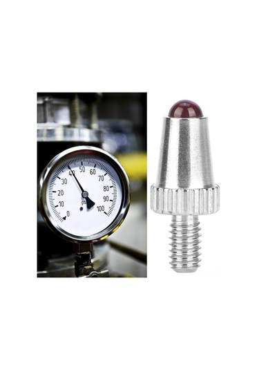 Maiyame Tungsten Çelik Geniş Yaylı Uç, Dial Gauge Ve Mikrometre İçin M2.5 Dişli, Yüksek Hassasiyetli Ölçüm Aleti Değiştirme Ucu