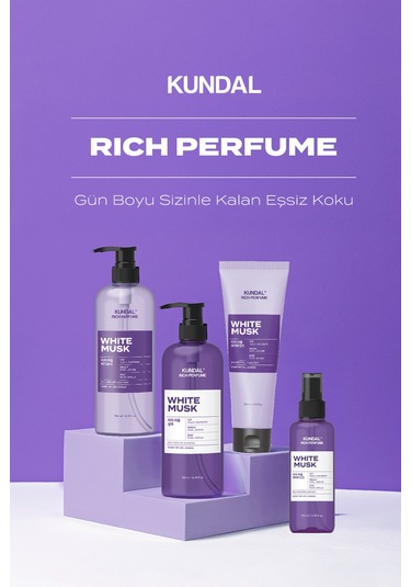 Kundal Rich Perfume Hair Mist White Musk 100 ML
