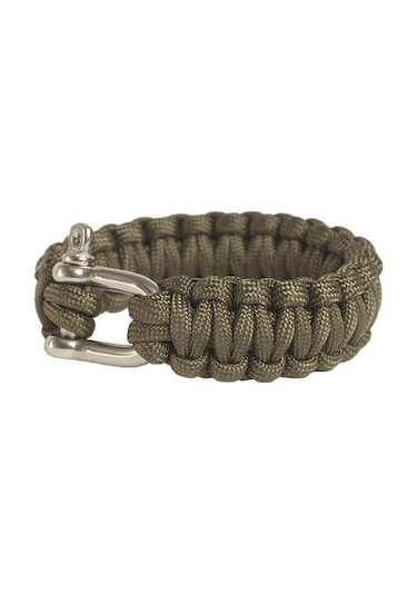 Sturm 22 mm Bileklik Yeşil Paracord Çok Renkli