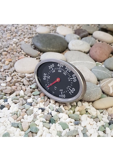 Barbekü Mangal Fırın Termometresi Mekanik 430 Derece Thr321