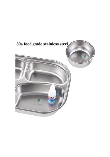 Ulzyvf Yemek Termos Seti Pembe Paslanmaz Çelik Bölmeli 304 1.5l Yemek Kabı Mürdüm