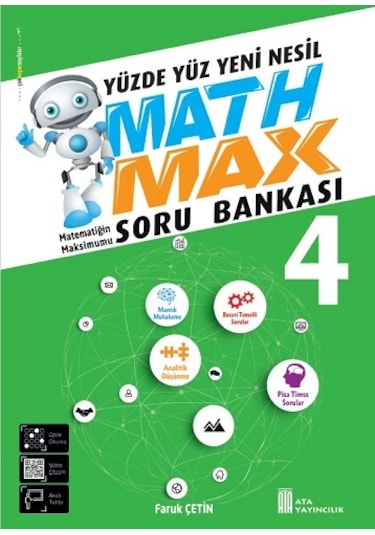 Ata Yayıncılık 4. Sınıf Math Max Soru Bankası