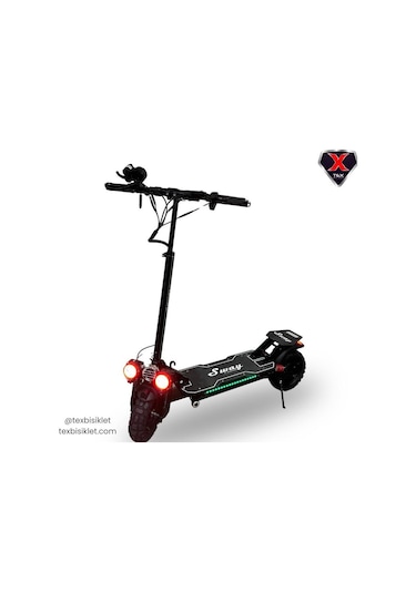 Elektrikli Scooter 1000w Amortisörlü Yb-f7 Sway 2024 Siyah