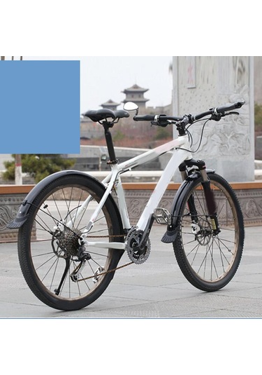 Suntek Dağ Bisikleti Çamurluklar 24 Siyah-braket-ve-kelepçe Siyah