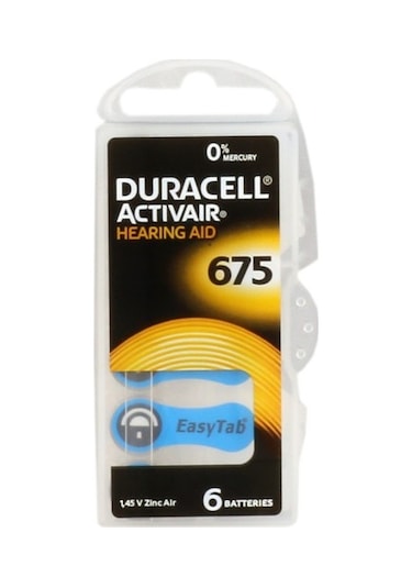 DURACELL KULAKLIK PİLİ 675