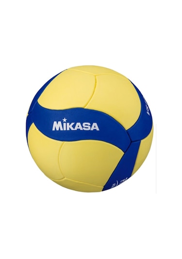Mikasa VS123W-L Sentetik Deri Voleybol Topu Mavi Sarı Mavi - Sarı