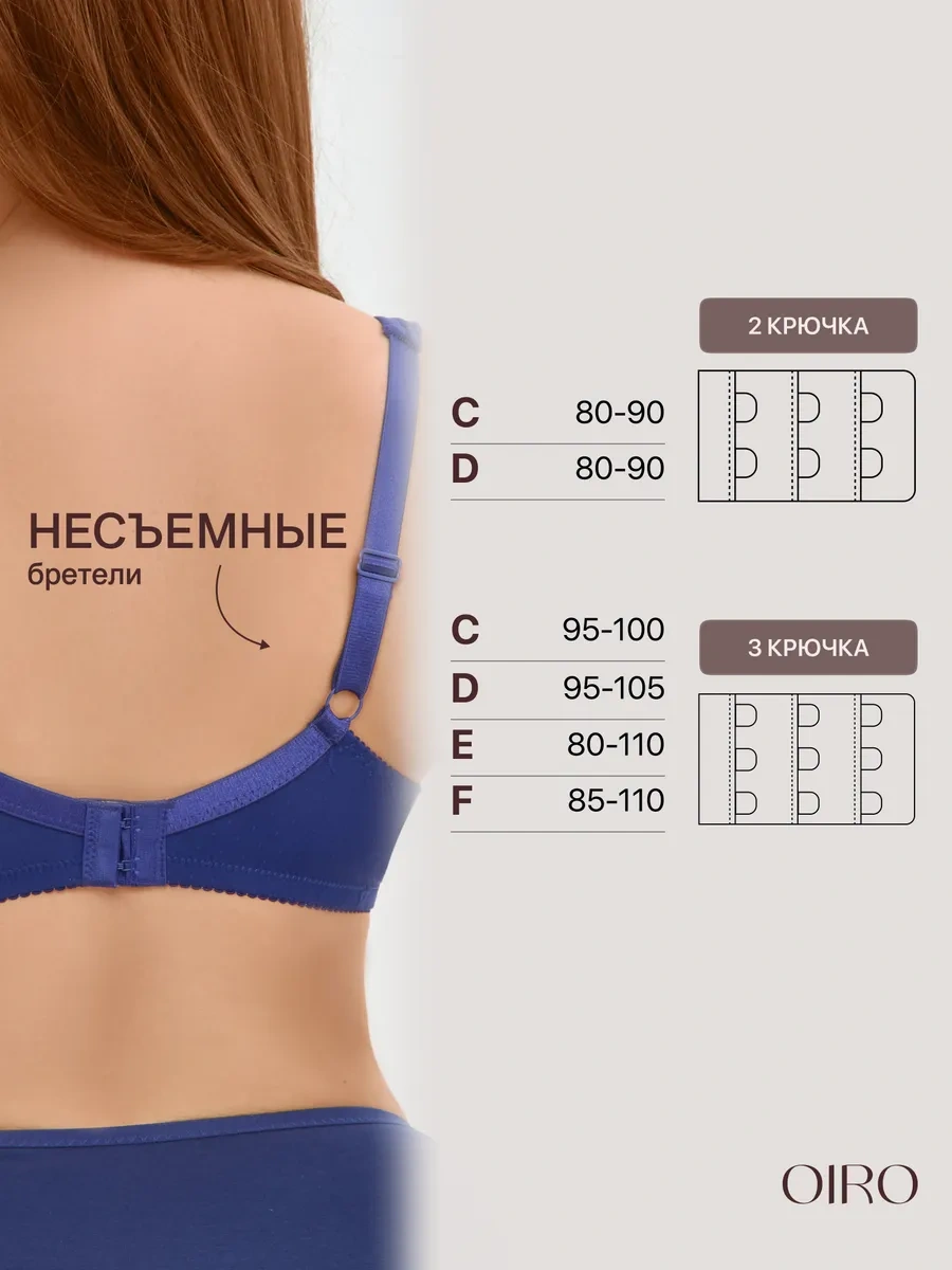 Oıro Dantel Sütyen Büyük Beden 391139189 Mavi