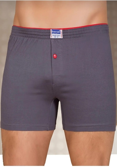 Berrak 1099 Erkek Penye Boxer Şort 6 Adet 001