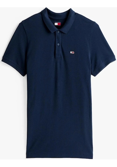 Tommy Hilfiger Tjm Slım Placket Polo Ext Lacivert