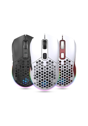 Dancemonkey Çift Modlu Kablosuz, Hafif Tasarım, Rgb Aydınlatmalı, 4800dpi Oyun Faresi Diğer