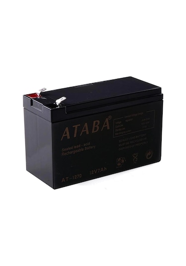Akü 12V 7A 15X9.5X6Cm Ataba At-1270
