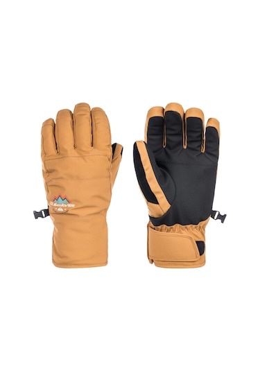 Quiksilver Cross Kayak Eldiveni Kahve
