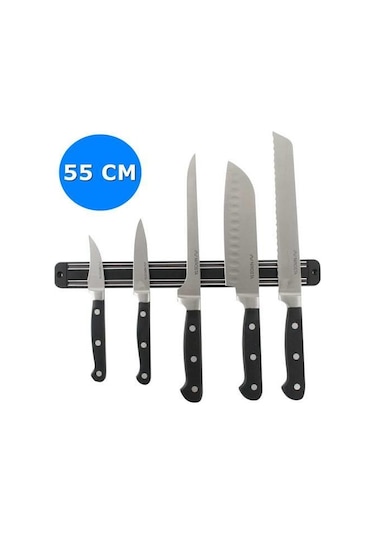 Mıknatıslı Bıçak Askı 55 CM Mutfak Stand Güvenlik Organizer