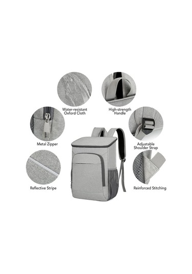 Jzcat- Darun Mistaha Açık Kamp Yürüyüş Piknik Plaj İçin Sırt Siyah