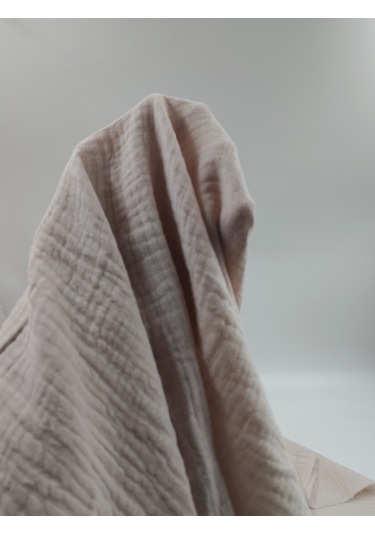 Lüks Müslin Kumaş Bej 1
