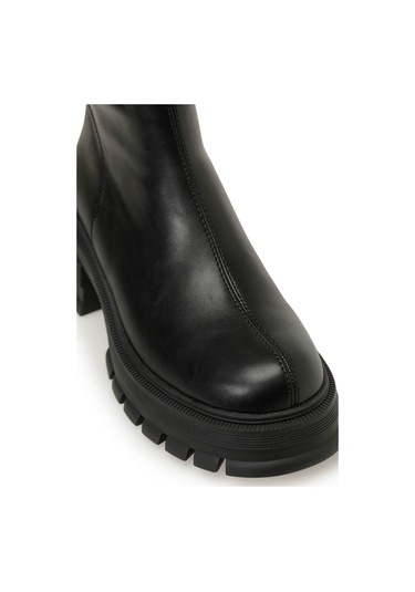 Butigo 25k-8145 5pr Siyah Kadın Topuklu Bot 000000000102050931 Siyah