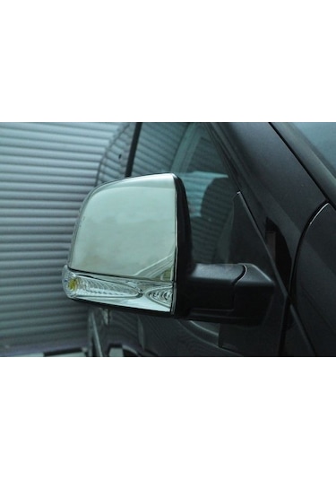 Fiat Doblo Uyumlu 2010-2021 Krom Ayna Kapağı 2 Parça Paslanmaz Çe