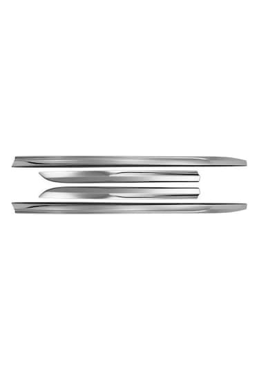 Renault Clio 5 Uyumlu 2019 Ve Üzeri Uyumlu Krom Yan Kapı Çıtası 4 Parça Paslanmaz Çelik