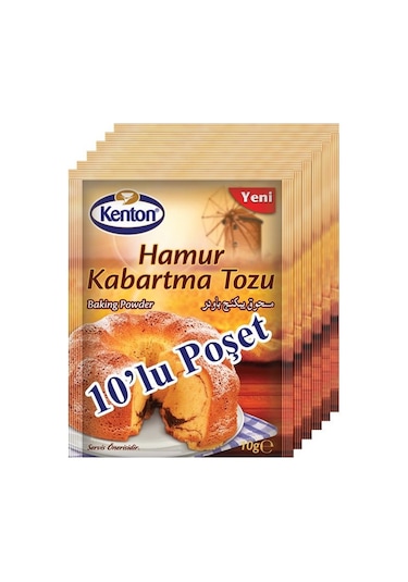 Kenton Kabartma Tozu 10 x 10 G