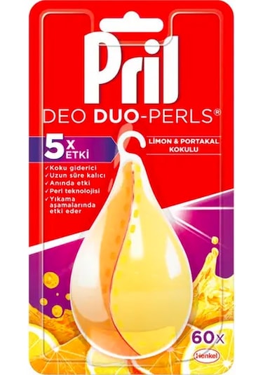 Pril Deo-Perls Limon 60 Yıkama 17 G