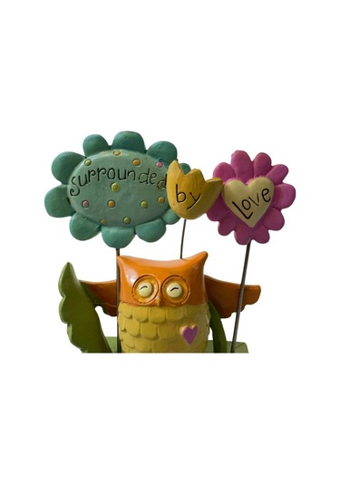 Uretti - Okay 5711 1986 Surrounded By Love Temalı Dekoratif Masa Üstü Biblo 1 Adet