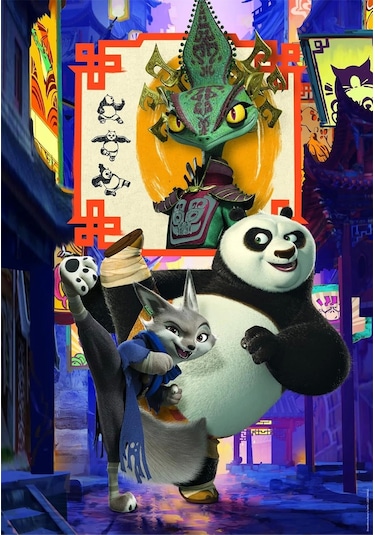 Clementoni 104 Parça Puzzle Kung Fu Panda 25781