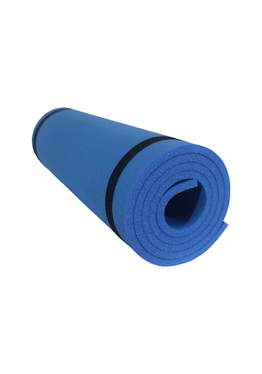 180x55cm 10mm Mavi Yoga-pilates Matı Mavi