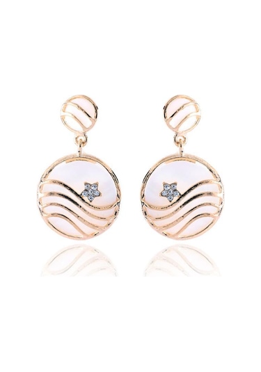 Tkpe00894 Zirkon Taşlı Gün Batımı Küpe K2 Diğer