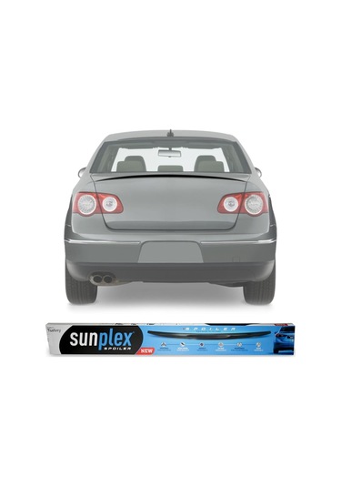 Volkswagen Passat B6 Spoiler Piano Black Sunplex A+ Kalite