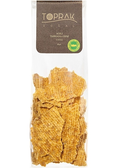 Toprak Doğal Kahramanmaraş Acılı Tarhana Cipsi 80 G