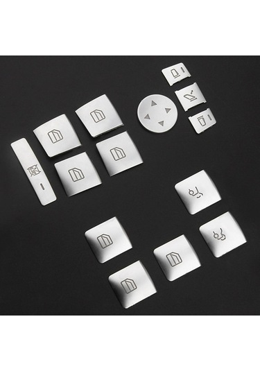 Trendooze Homyl Mercedes-benz İçin 14 Adet Pencere Camı, Dayanıklı Ve Güvenli