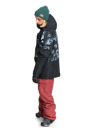 Quiksilver - Mıssıon Prınted Block Jk Siyah Siyah