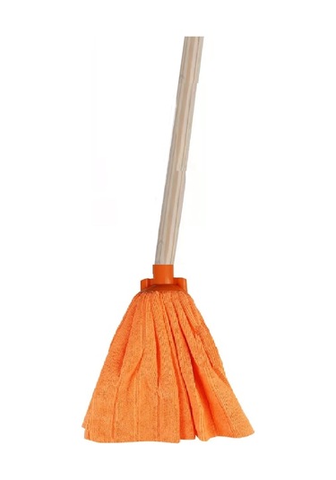 Spark Mikrofiber Havlu Paspas Mop Ucu Ve Ahşap Saplı Takım