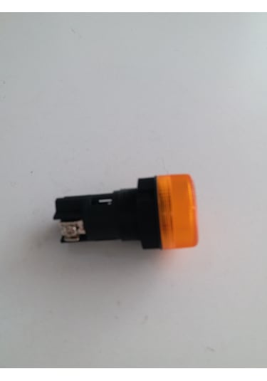 3 ADET 22mm SARI SİNYAL LAMBASI