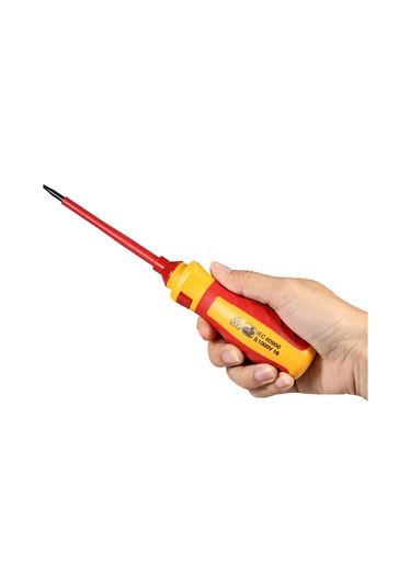 13 Parça 1000v Değiştirilebilir İzoleli Tornavida Seti, Mıknatıslı Düz, Phillips, Pozidriv, Torx Uçları Elektrikçi Onarım Araçları Kiti Diğer