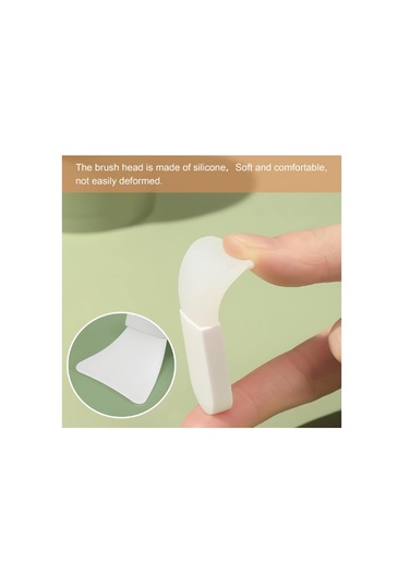 4 Adet Mini Spatula Maske Fırçası- Kolay Sürülebilir